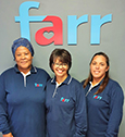 Zola Jafta, Estelle Pillay and Liezel Brown